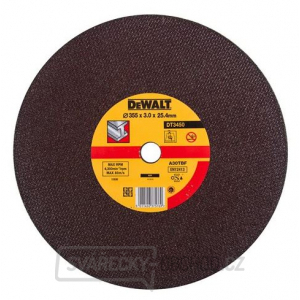 DeWALT řezný kotouč na kov pro rozbrušovací pily 355x3x25,4mm DT3450 - 1ks gallery main image