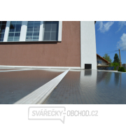 hliníková pergola LANITPLAST WALL 33 bílá + bronz PC náhled