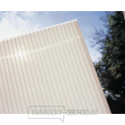 hliníková pergola LANITPLAST WALL 43 antracit + opál PC náhled