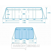 Bazén Florida Premium 2,00x4,00x1,00 m + KF 1,2 vč. přísl. - Intex 26776NP Náhled