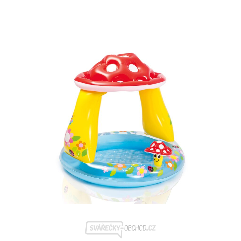 Bazén nafukovací Muchomůrka se stříškou - 57114