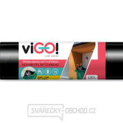 viGO! Pytle odpadkové LDPE zatahovací 120l/10 ks 70x110cm - černé gallery main image