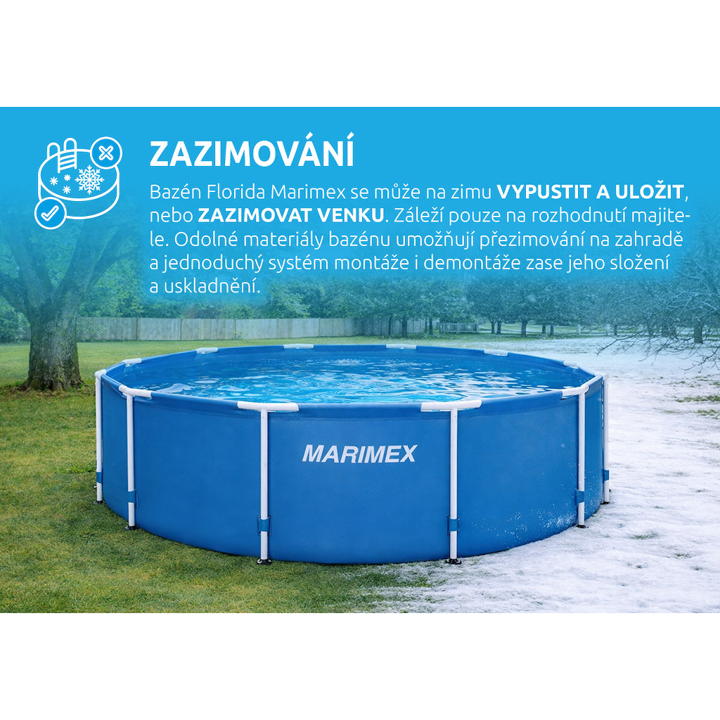 Sestavení bazénu Florida