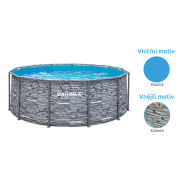 Bazén Florida 3,66x1,22 m KÁMEN bez přísl. Náhled