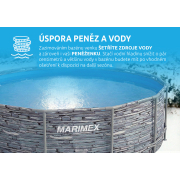 Bazén Florida 3,66x1,22 m KÁMEN bez přísl. Náhled