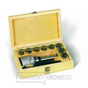 Kleštinový upínač MkIII a sada kleštin 4 - 16 mm Kleštinový upínač MkIII a sada kleštin 4 - 16 mm gallery main image