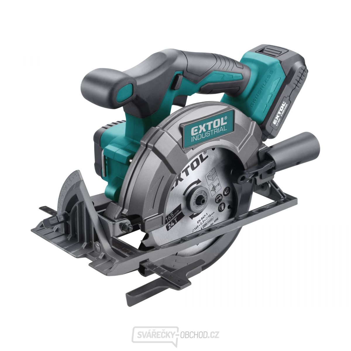 Pila kotoučová aku SHARE20V, 165mm, BRUSHLESS, 20V Li-ion, 2000mAh