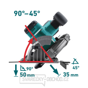 Pila kotoučová aku SHARE20V, 165mm, BRUSHLESS, 20V Li-ion, bez baterie a nabíječky Náhled