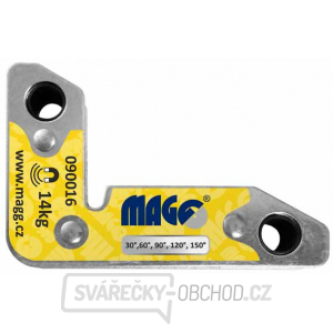 Úhlový magnet - nosnost 14kg Úhlový magnet - nosnost 14kg gallery main image