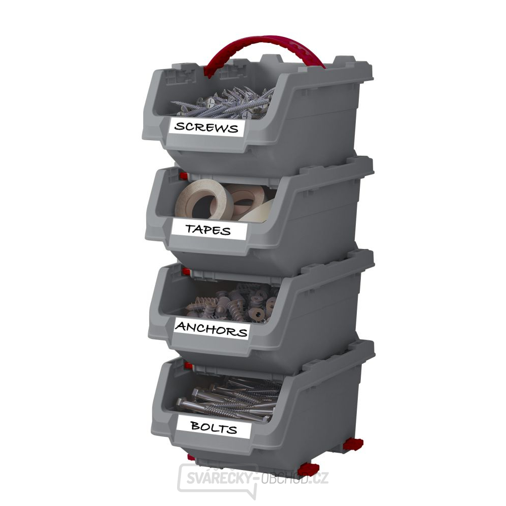 Set malých boxů CLICK BINS - 4ks