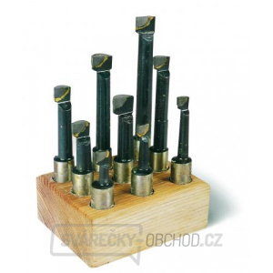 Nože pro vyvrtávací hlavu VH-50 (sada 9 ks) Nože pro vyvrtávací hlavu VH-50 (sada 9 ks) gallery main image