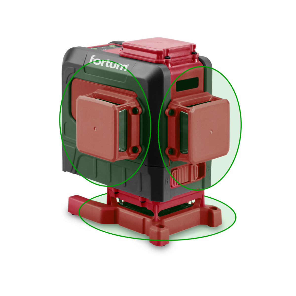 Fortum laser zelený 3D liniový, křížový samonivelační 4780216