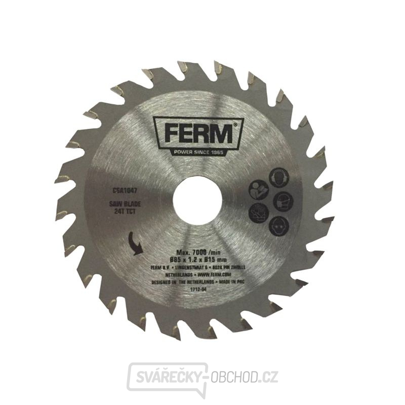 CSA1047 - Pilový kotouč 24z (TCT) pro CSM1043