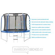 Trampolína Marimex 305 cm + vnitřní ochranná síť + schůdky ZDARMA náhled