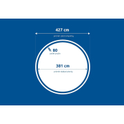 Plocha skákací - trampolína Marimex 427 cm Náhled