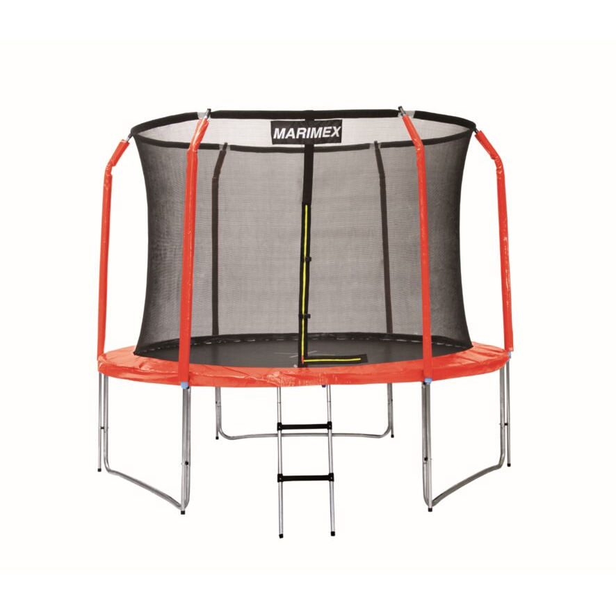 Marimex Sada krytu pružin a rukávů na trampolínu 244 cm - červená 19000773