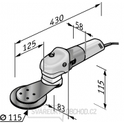Flex Bruska s plochou hlavou a výkonem 800 W náhled