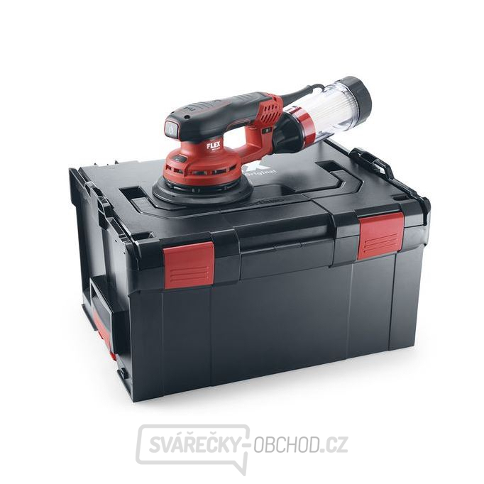 Flex Výkonná excentrická bruska s regulací otáček, 150 mm, ORE 3-150 EC Set