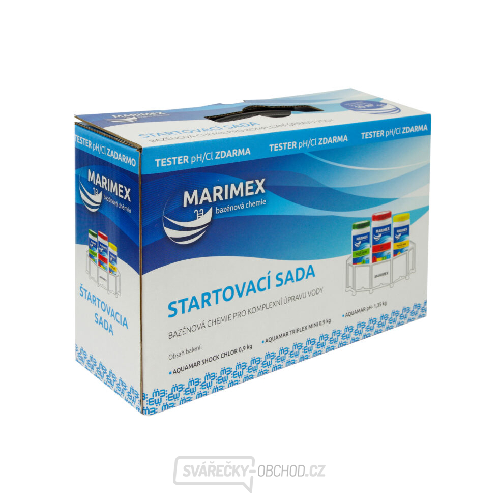 Marimex START set chemický (Shock, Triplex Mini, pH-, tester)