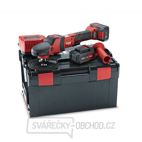 Flex Aku-rotační leštička 18,0 V, PE 150 18.0-EC/5.0 Set gallery main image