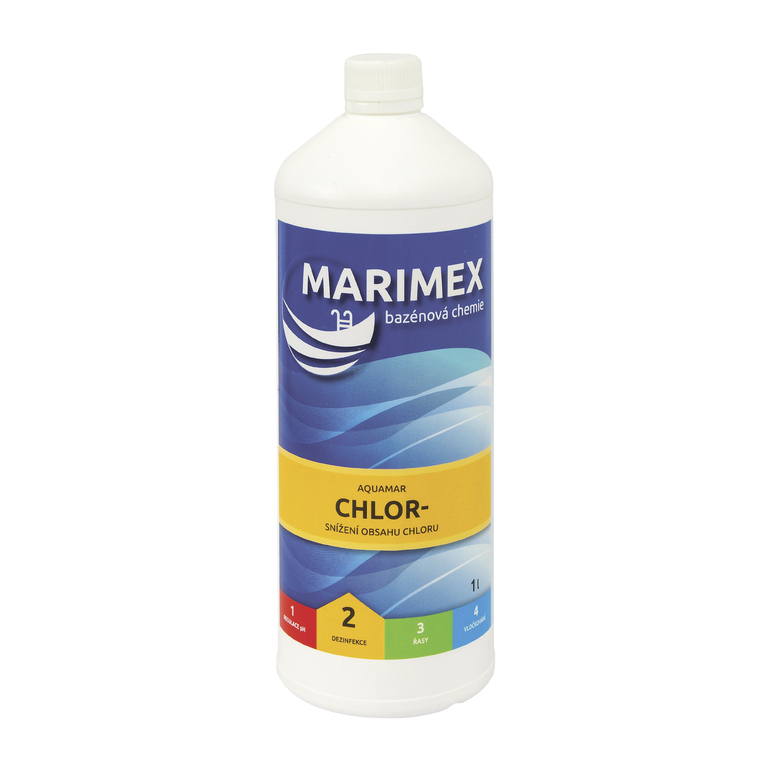 Marimex Chlor mínus 1 l (tekutý přípravek)