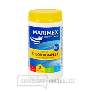 Marimex chlor komplex 5v1 1,0 kg (tableta)