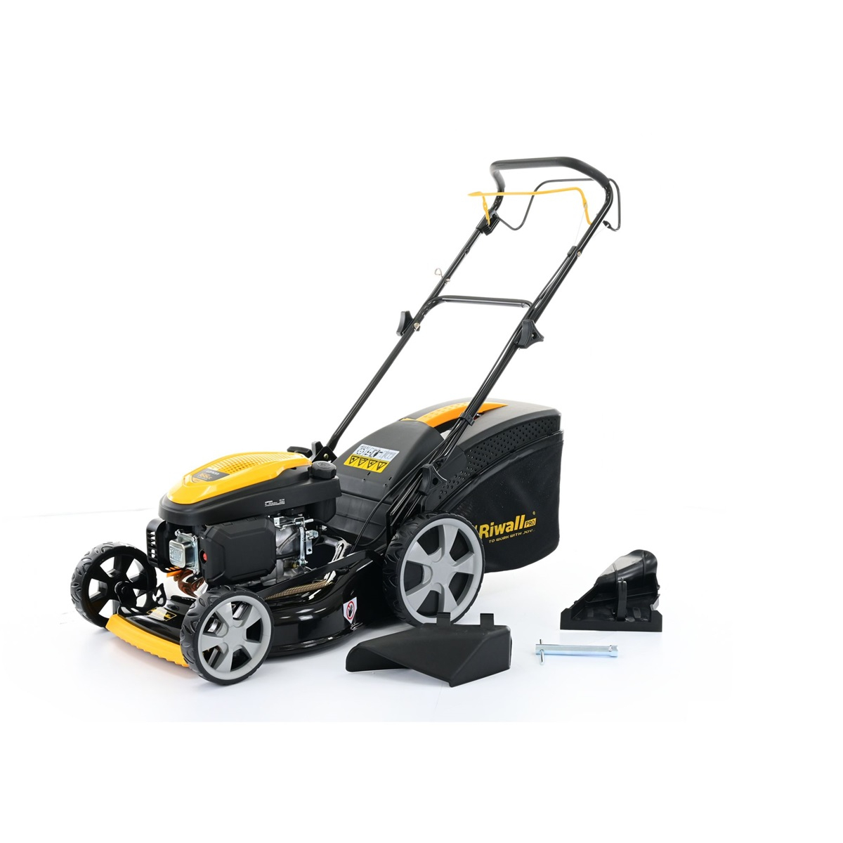 Benzínová sekačka na trávu s pojezdem Riwall PRO RPM 4640 PRO 4v1  Náhled