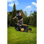 Benzínová sekačka na trávu Riwall PRO RPM 5155 PRO 4v1 s pojezdem náhled