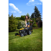 Benzínová sekačka na trávu Riwall PRO RPM 5155 PRO 4v1 s pojezdem náhled