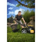 Benzínová sekačka na trávu Riwall PRO RPM 5155 V PRO 4v1 s variabilním pojezdem náhled