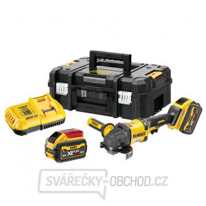 Akumulátorová úhlová bruska 125mm DeWALT DCG418X2 FLEXVOLT XR 54V 2x Li-Ion 9,0Ah