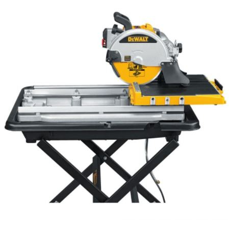DeWALT Řezačka s posuvným stolem a stojanem pro mokré řezání dlažby, 250 mm, D24000S 