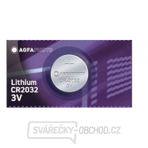 AgfaPhoto knoflíková lithiová baterie CR2032 - 1ks