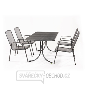 MWH Bani 4+ sestava nábytku z tahokovu (4x židle Savoy Basic, 1x stůl Universal 145) gallery main image