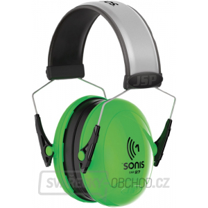 JSP SONIS 1 sluchátka - zelené