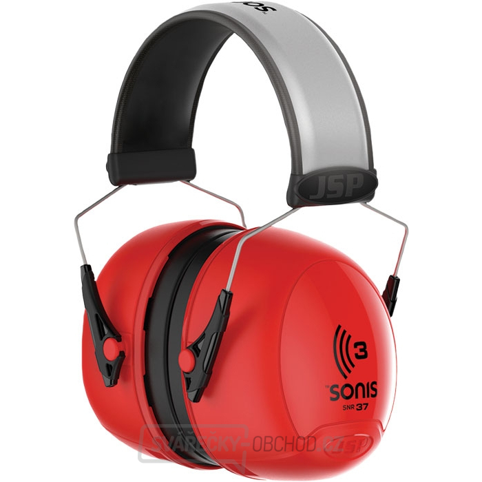 JSP SONIS 3 sluchátka - červené JSP SONIS 3 sluchátka - červené gallery main image
