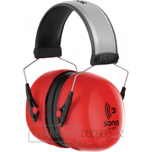 JSP SONIS 3 sluchátka - červené JSP SONIS 3 sluchátka - červené gallery main image
