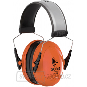 JSP SONIS COMPACT sluchátka - oranžové