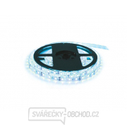 LED pásek 12V 5050  60LED/m IP20 max. 14.4W/m bílá studená - ice blue (cívka 20m) gallery main image