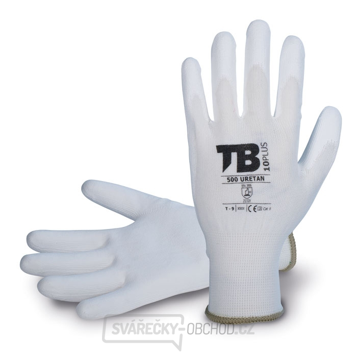 Univerzální máčené pracovní rukavice TB 500 URETAN - vel.8