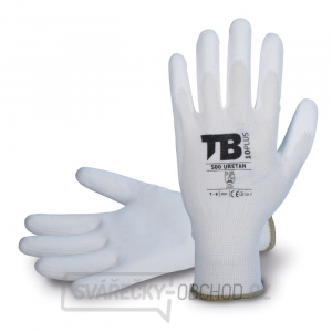 Univerzální máčené pracovní rukavice TB 500 URETAN - vel.8