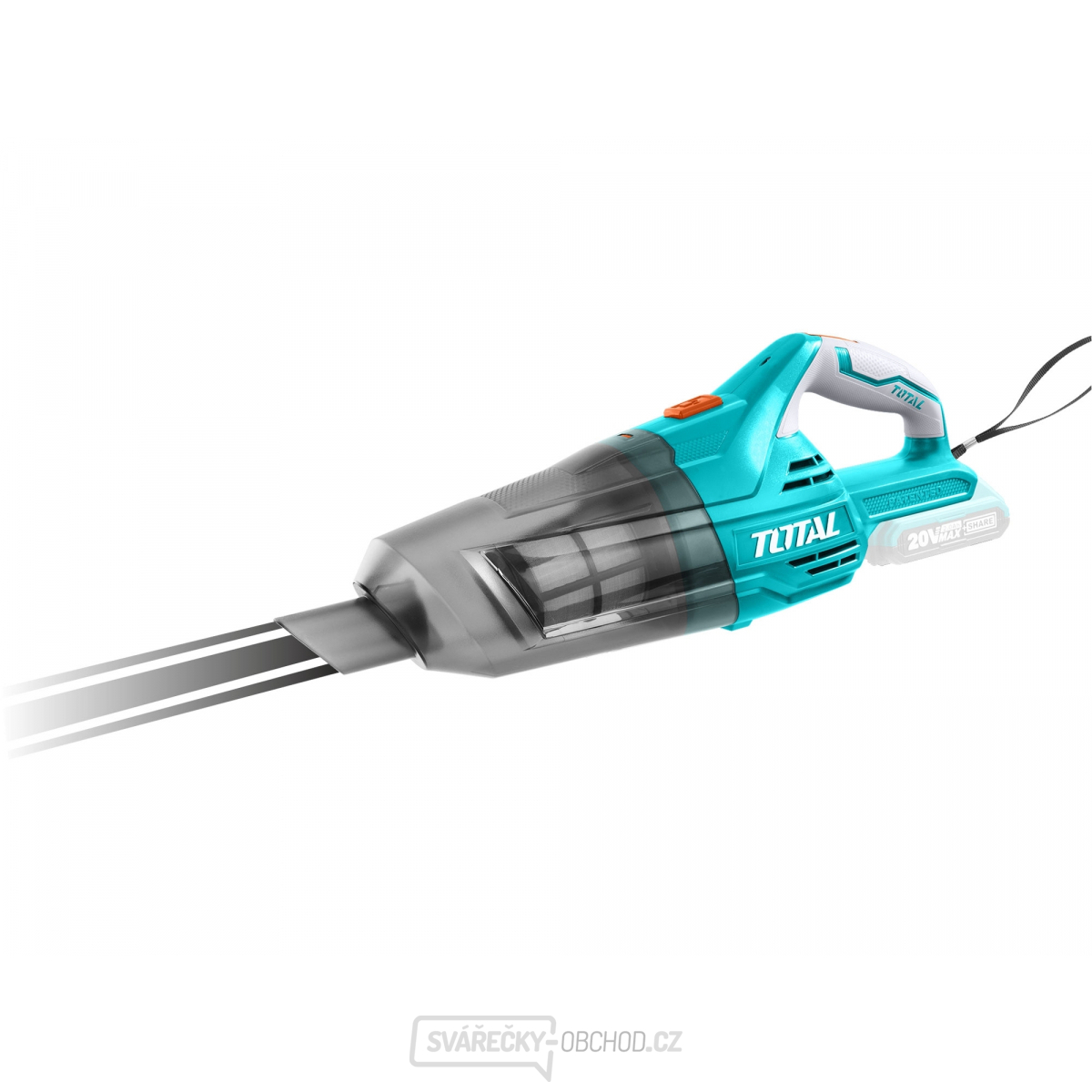 Ruční vysavač aku, 20V Li-ion, 2000mAh