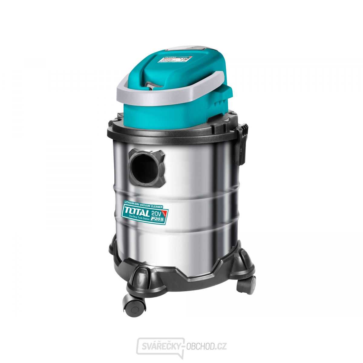 Průmyslový vysavač, 20V Li-ion, 2000mAh