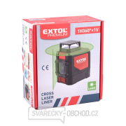 Laser zelený liniový, křížový samonivelační Laser zelený liniový, křížový samonivelační náhled