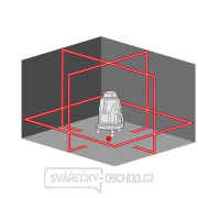 Flex Samonivelační multi-čárový laser k vizuálnímu rozvržení prostoru, ALC 8  náhled