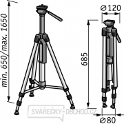 Flex Stativ laseru, LKS 65-170 F 1/4 Náhled