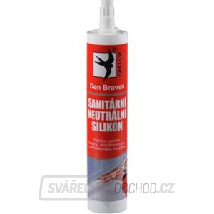 Den Braven - sanitární neutrální silikon OXIM 280ml - bílý