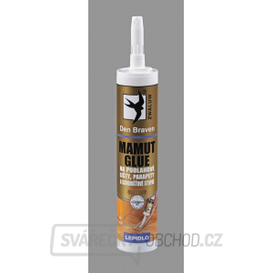 Den Braven - MAMUT GLUE vysokopevnostní lepidlo 290ml - bílá Den Braven - MAMUT GLUE vysokopevnostní lepidlo 290ml - bílá gallery main image