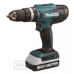 Makita Aku příklepový šroubovák/vrtačka Li-ion 18V/1,5Ah G HP488DWE