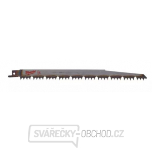 Milwaukee Pilový plátek na dřevo a plast 240 x 4 / 5 Tpi - 3ks  gallery main image